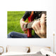 Teenage Boy Playing Bass Wall Decal