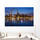 City St Louis Skyline Wall Decal