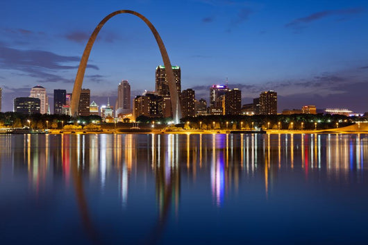 City St Louis Skyline Wall Decal