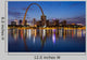 City St Louis Skyline Wall Decal