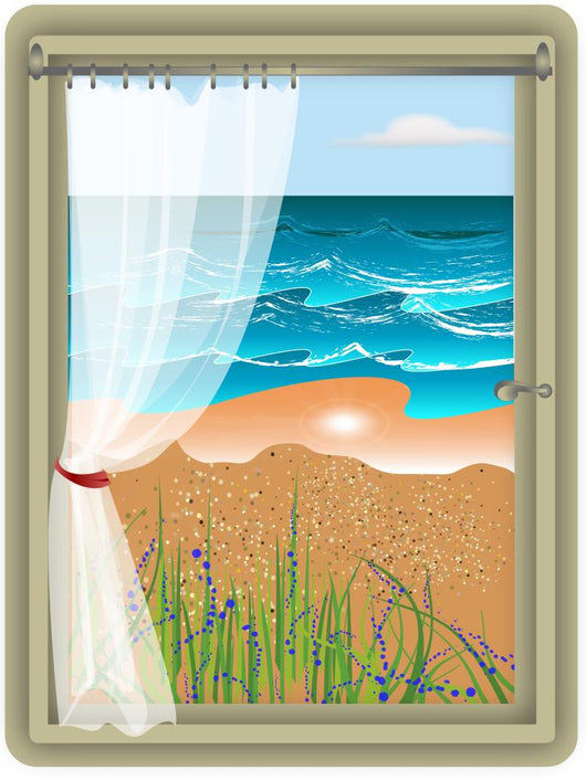 Finestra Sul Mare Wall Decal