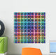 Crossed-pattern Wall Decal
