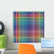 Crossed-pattern Wall Decal