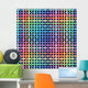 Crossed-pattern Wall Decal