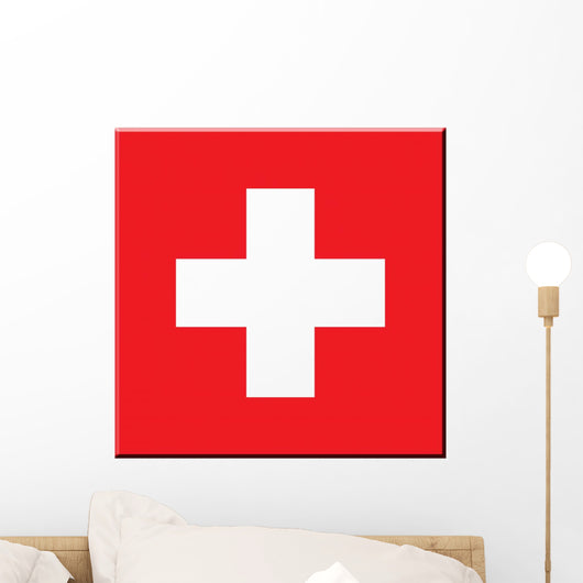 Swiss Flag Wall Decal