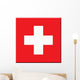 Swiss Flag Wall Decal