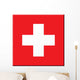 Swiss Flag Wall Decal