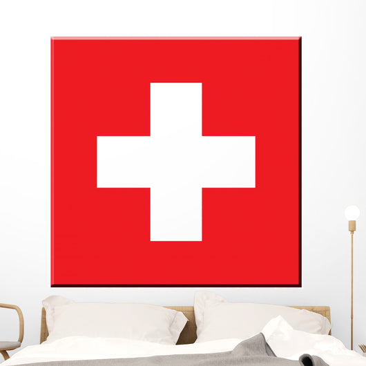 Swiss Flag Wall Decal