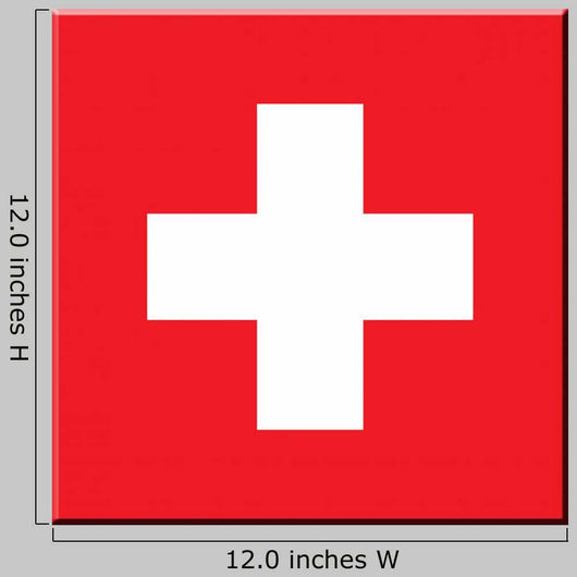 Swiss Flag Wall Decal