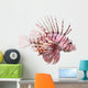 Tropical Red Lionfish Wall Decal