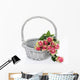 Basket of Roses Wall Decal