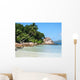 Seychelles Beach Wall Decal