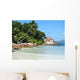 Seychelles Beach Wall Decal