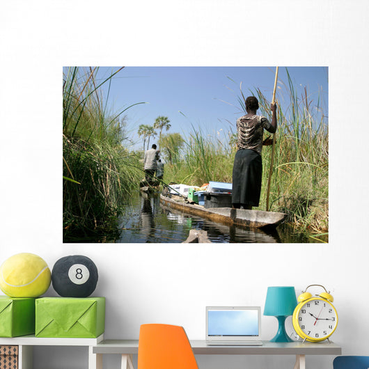 Okavango Delta Wall Decal