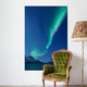 Aurora Borealis between Fjords Wall Decal