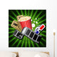 Illustration Movie Theme Objects Wall Decal
