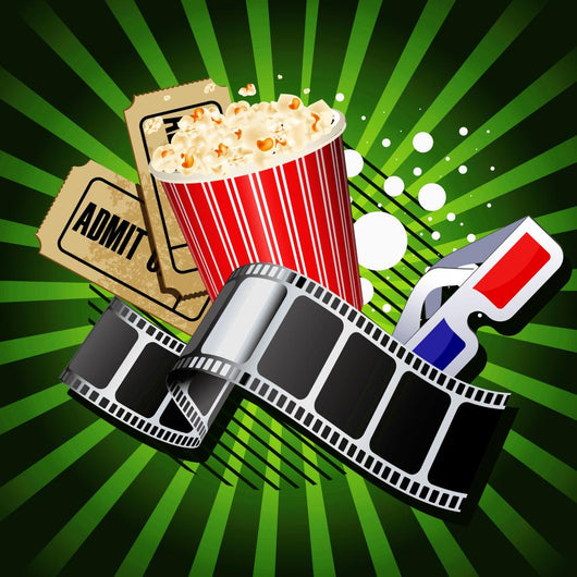 Illustration Movie Theme Objects Wall Decal