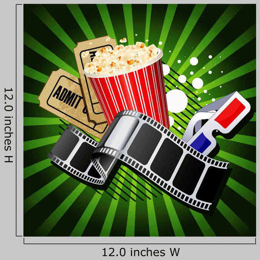 Illustration Movie Theme Objects Wall Decal