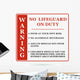 No Lifeguard Duty Swim Wall Decal