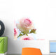 Pink Rose over Blue Wall Decal