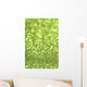 Green Glitter Wall Decal