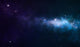 Blue and Purple Nebula Wall Decal
