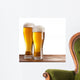 Two Glasses Beers Wooden Wall Decal