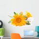 Calendula Flowers Wall Decal