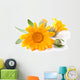Calendula Flowers Wall Decal