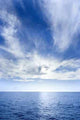 Sea and Clouded Sky Wall Decal