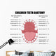 Anatomy Children Teeth Wall Decal