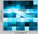 Abstract Colorful Structure Blue Wall Decal