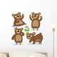 Bears Wall Decal