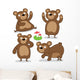 Bears Wall Decal