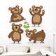 Bears Wall Decal