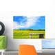 Bench Beautiful Meadow Wall Decal