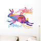 Schattenhklecks Hare Wall Decal