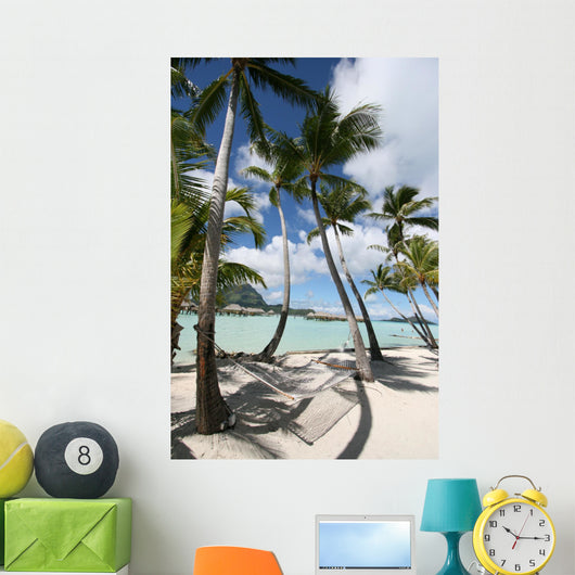Beach Bora Bora Wall Decal