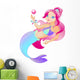 Little Pretty Mermaid Is Wall Decal