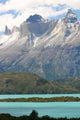 Lac Pehoe Et Cornes Mountains Close-up Wall Decal