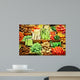 Vegetables in Baskets Wall Decal