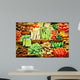 Vegetables in Baskets Wall Decal