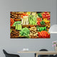 Vegetables in Baskets Wall Decal