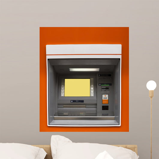 Atm Machine Wall Decal