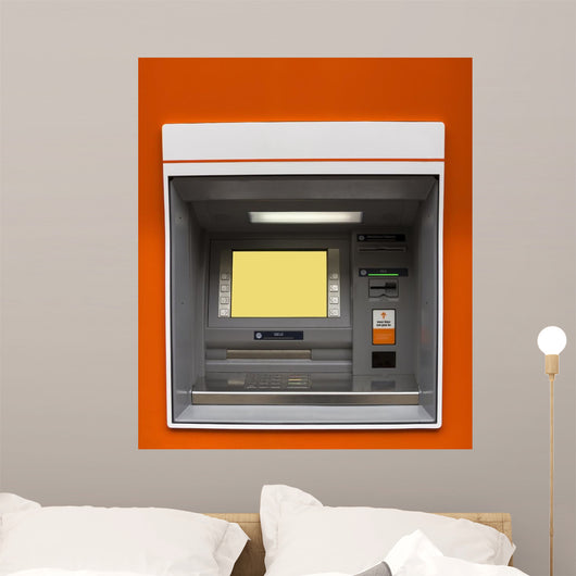 Atm Machine Wall Decal