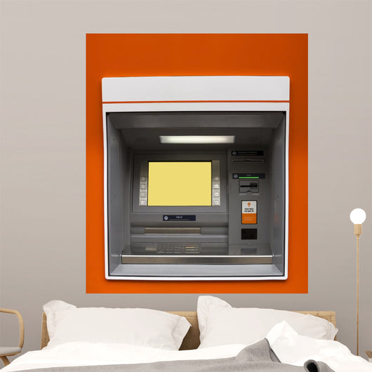 Atm Machine Wall Decal