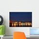 Wilmington Waterfront Night Wall Decal