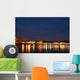 Wilmington Waterfront Night Wall Decal
