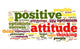 Positive Attitude Word Cloud 2 Wall Decal