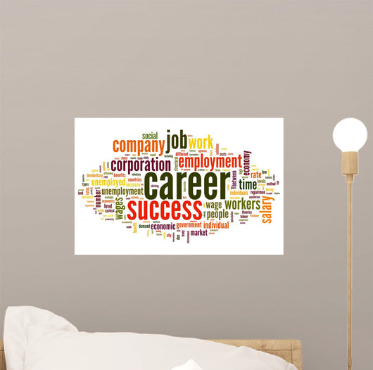 Career Concept Word Tag Wall Decal